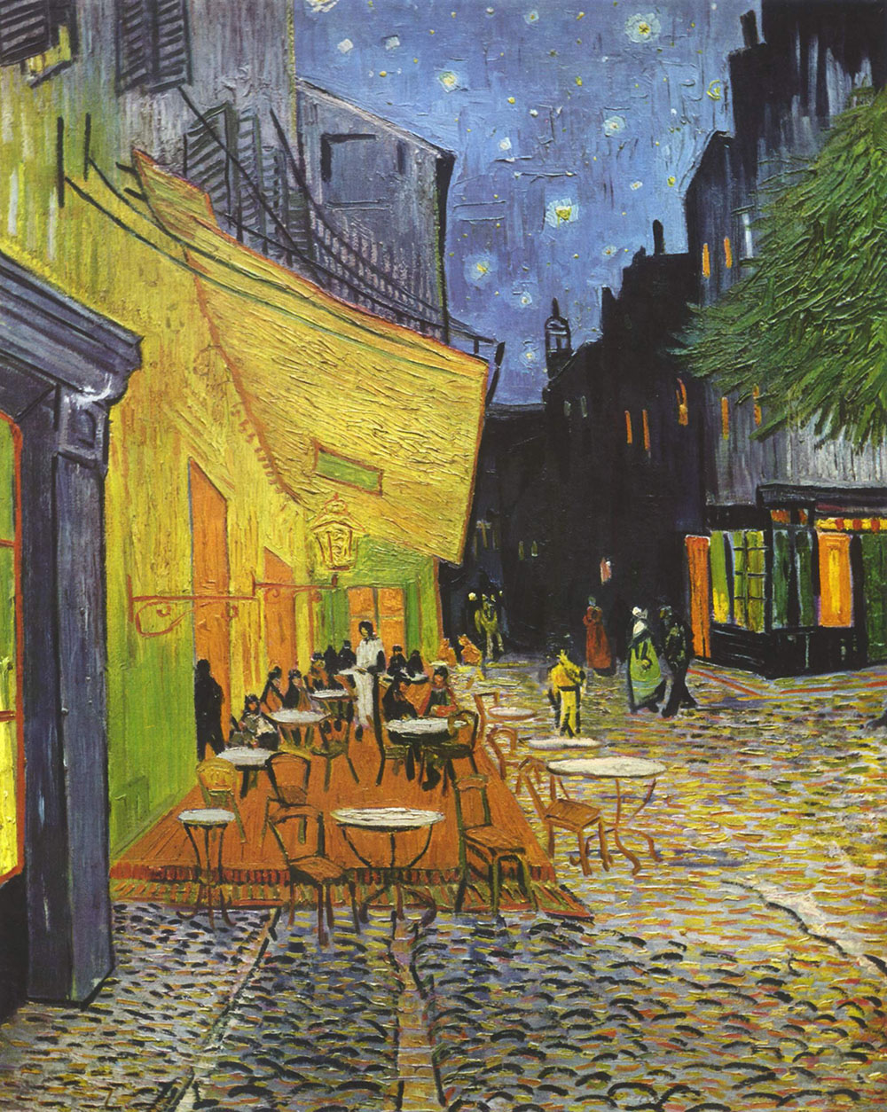 Café Terrace at Night - 1888.Sep at Arles