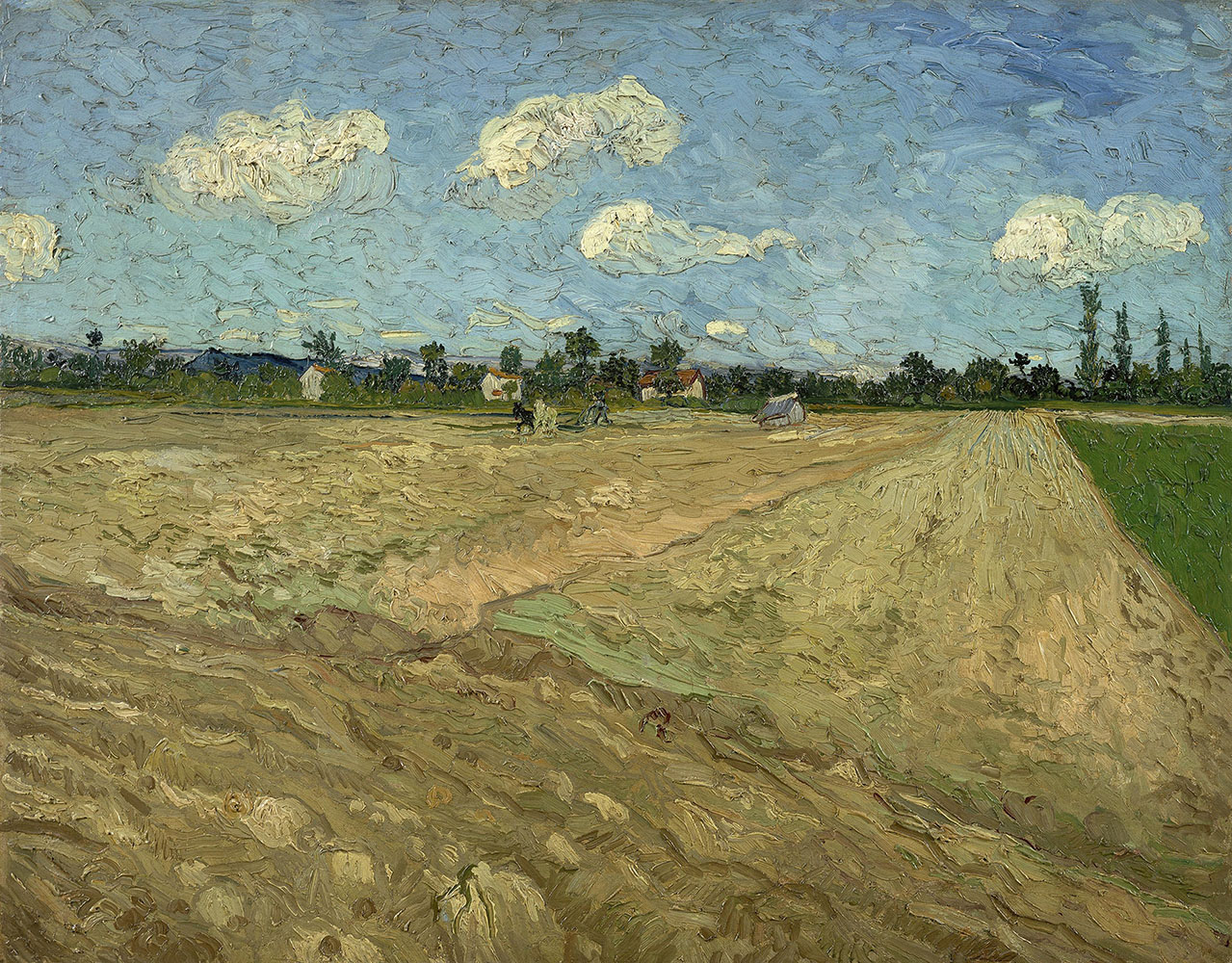 The Ploughed Field - 1888.Sep at Arles