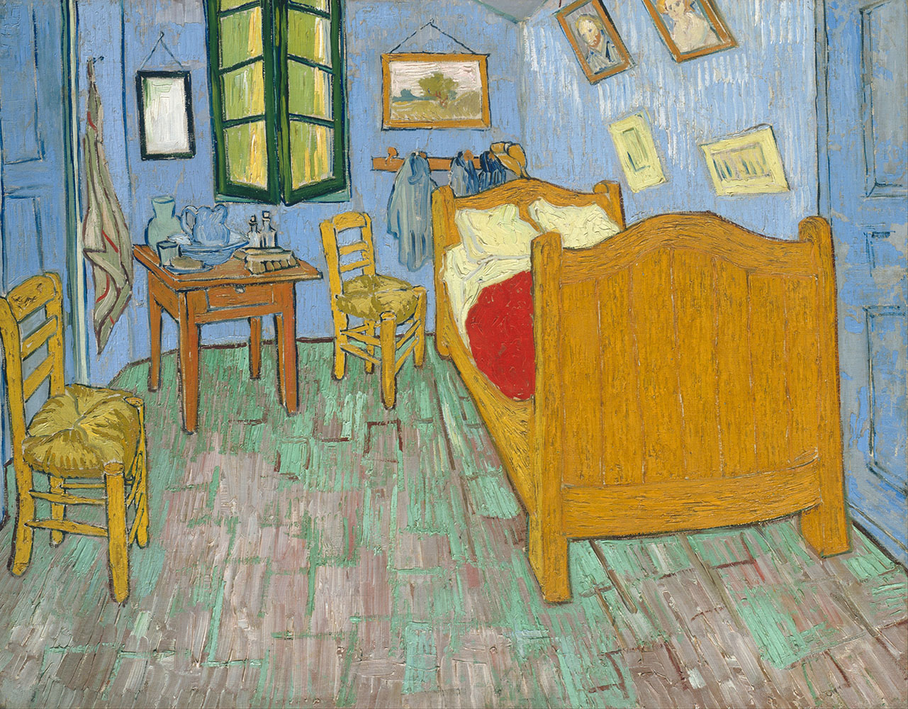 Vincent Bedroom in Arles - 1888.Oct at Arles