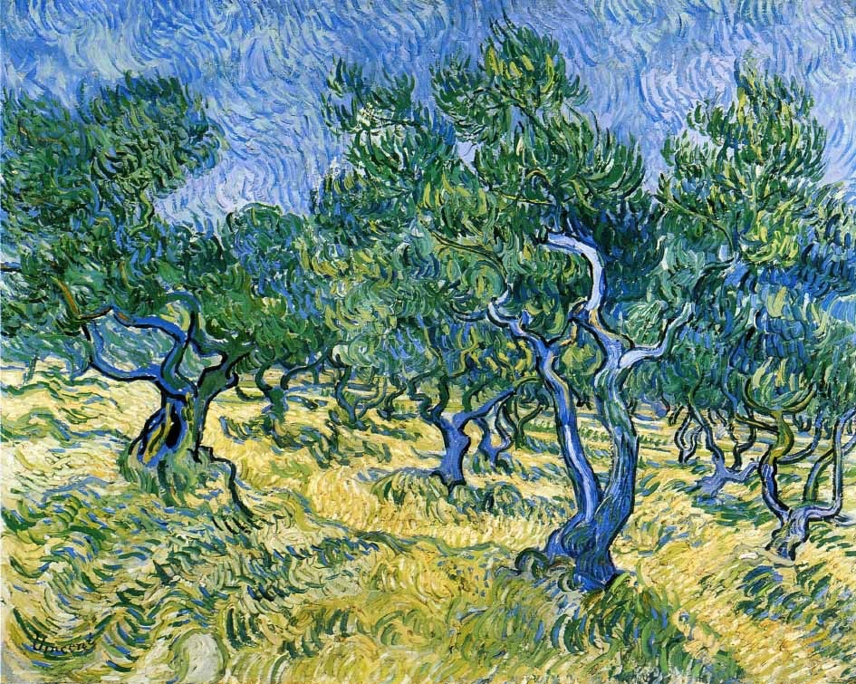 Olive Grove - 1889.Jun at Saint-Rémy