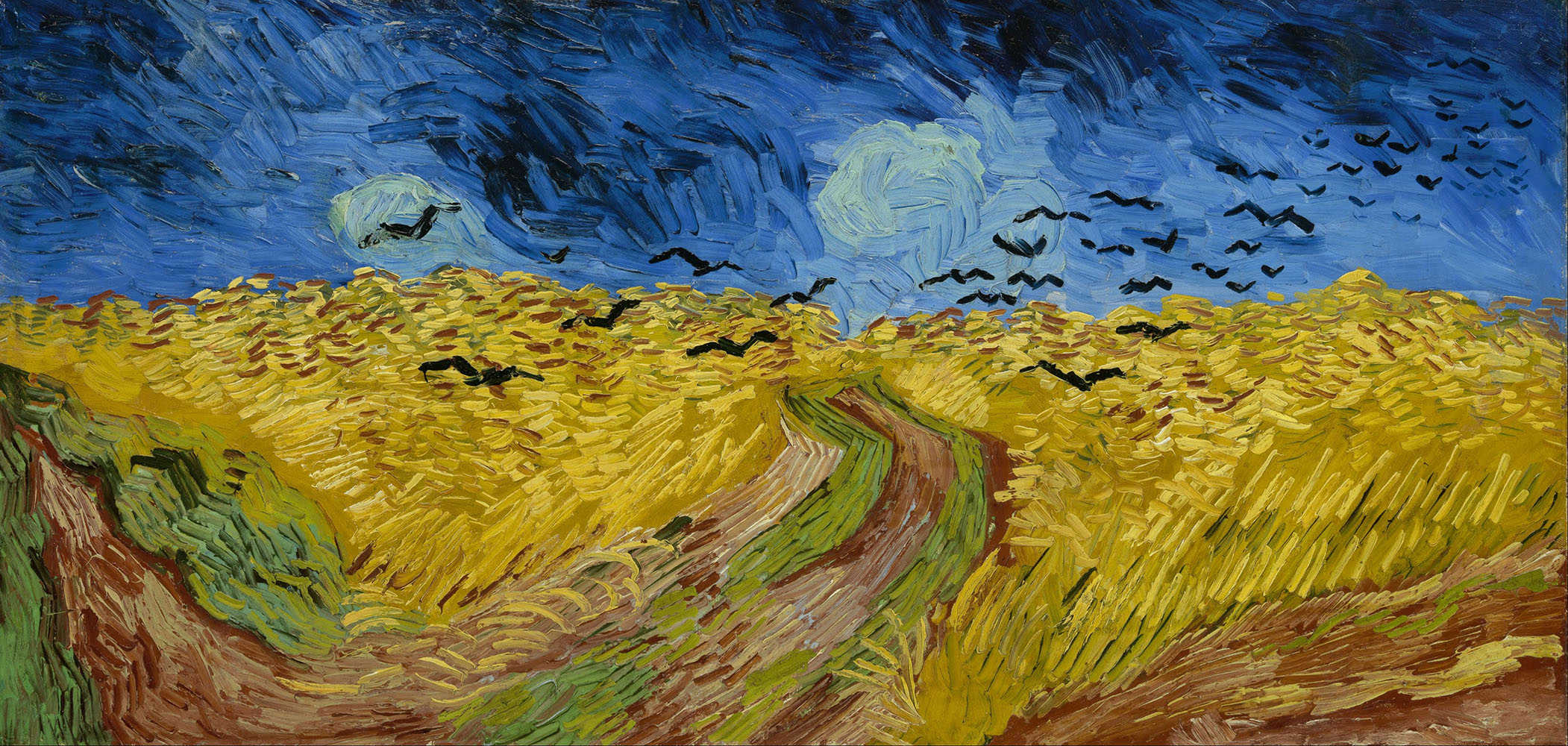 Wheatfield with Crows - 1890.Jul at Auvers-sur-Oise