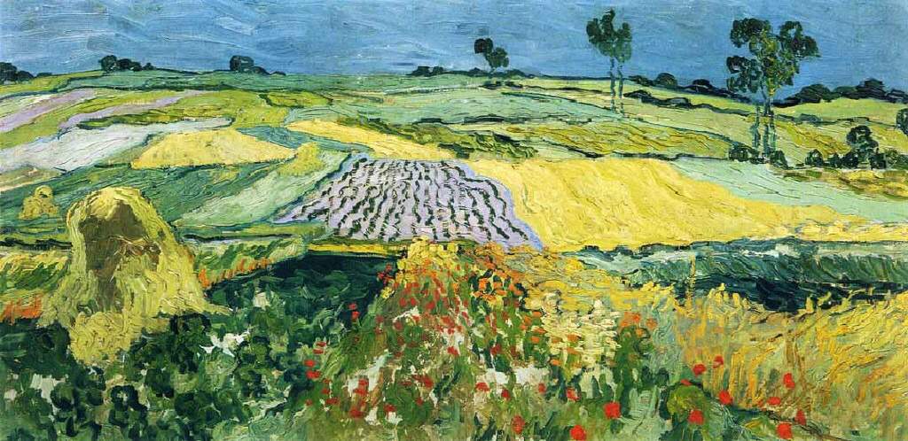 Wheatfields - 1890.Jun at Auvers-sur-Oise